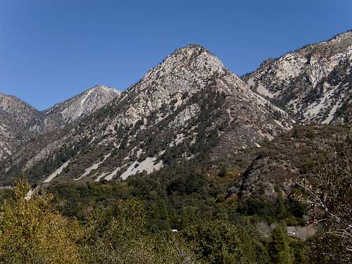 Sugarloaf from South of Baldy Village