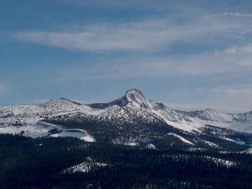 Winter view of Mt. Clark from...
