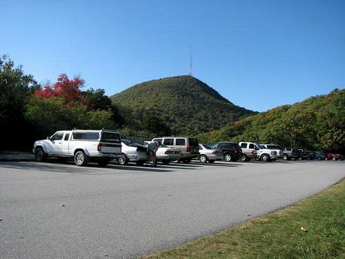Mount Pisgah from parking lot.