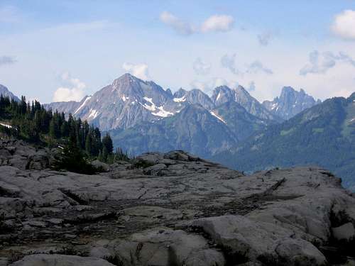 Mt. Larrabee and The Pleiades - North Cascades