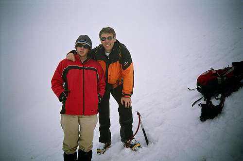 Tom and Pascal at 5250 m