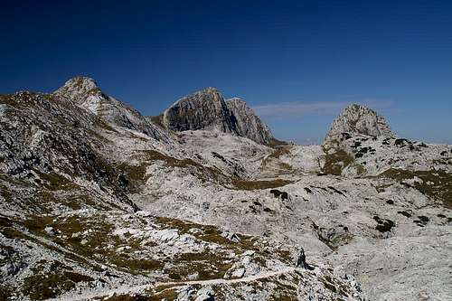 Picco di Grubia (2240m), Monte Sart (2324m), Col Sclaf (2157m)