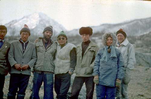 With the Telengit herders in Argut Gorge, Altay