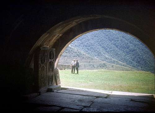 Khachkar Archeway, Haghpat Monastery, Armenia