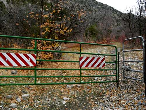 Dry Canyon Gate