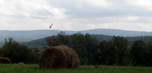 Is that the Cingular Tower on Bald Knob?