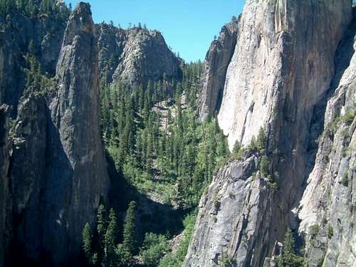 The Spires Gully with Higher...