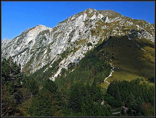 Monte Chiampon from the south