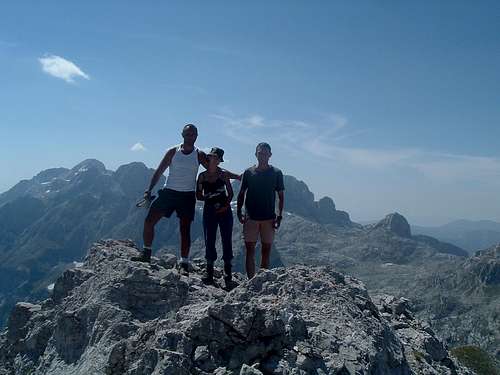 SP crew below the summit of Qatat e Verlla