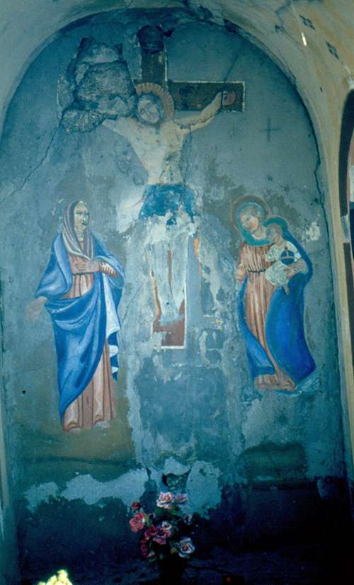 Crucifixion panel