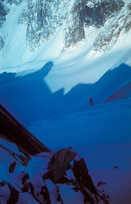 Mechta Glacier, North Chuyskie Belki Range, Altay