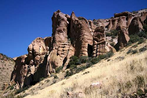 Berrenda Mountain South rock formations