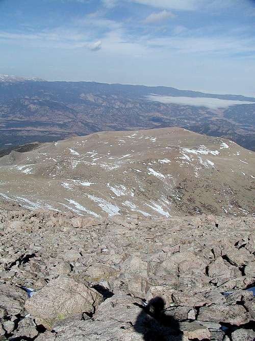Battle Mountain as seen from Mount Lady Washington