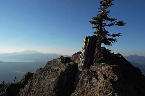 The summit of Odell Butte
