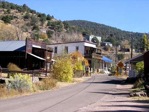 Ghost Town of Mogollon, New Mexico