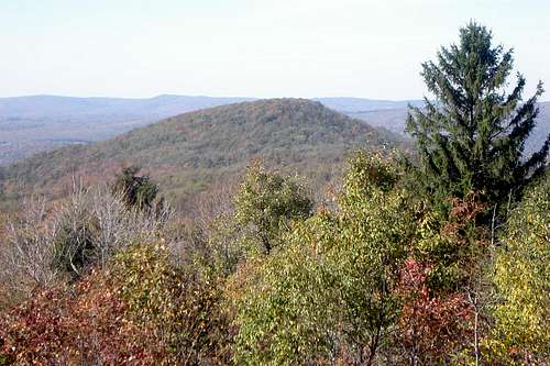 View of 2,667 ft Sugarloaf Knob