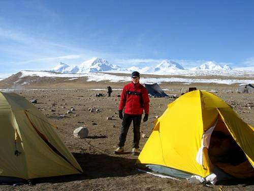 Shisha Pangma base camp 5000m, Tibet