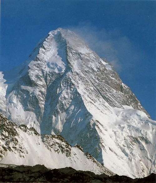 K2 from North, an extremely...