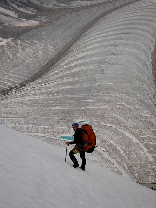 Vaughan Lewis Glacier wave ogives, AK