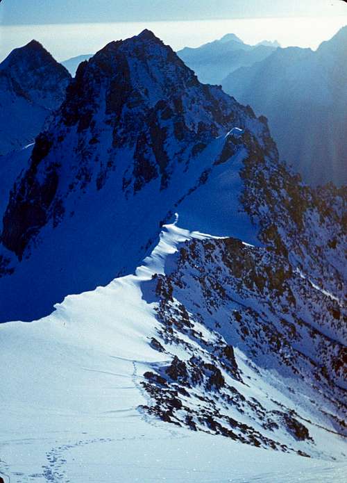 MVTU Peak (4300 m) and Atsyz Peak (4352 m)