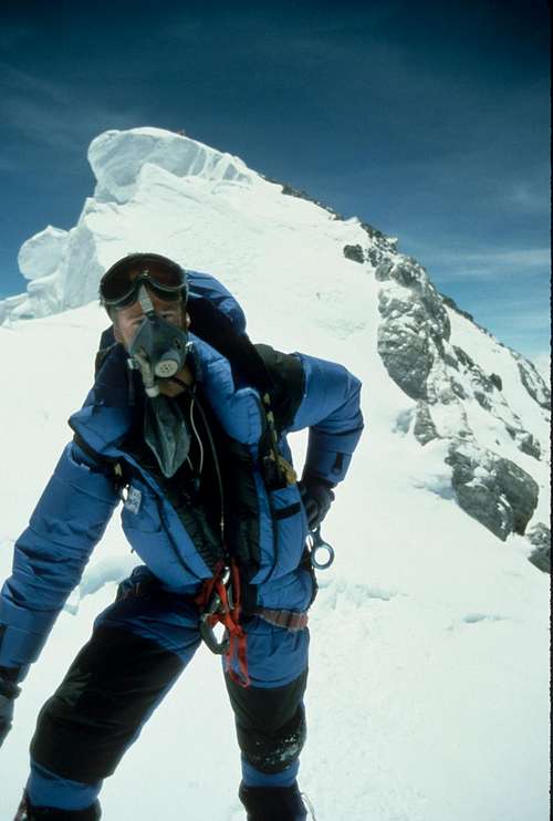 Mt. Everest summit photo