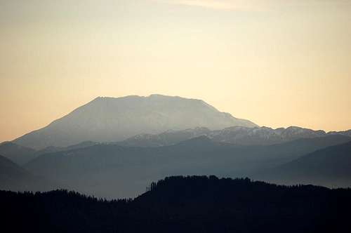 Mt. St. Helens from High Rock summit