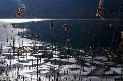 Glacial Boracko lake, ca....