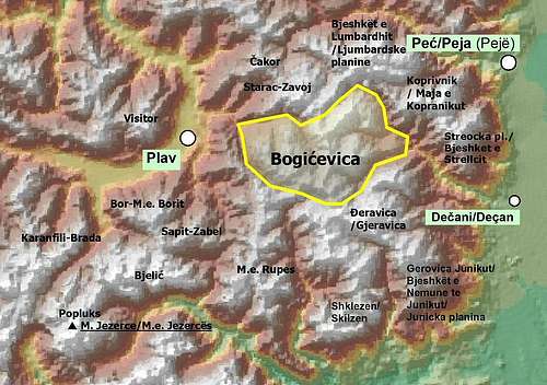 Bogićevica Area Map-2