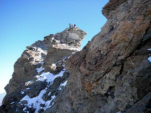 Ridge of Zinalrothorn 4221m