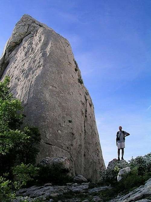 Tower above natural door pass...