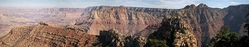 Escalante Route Pano-Grand Canyon