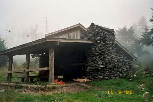 The Le Conte Shelter in the...