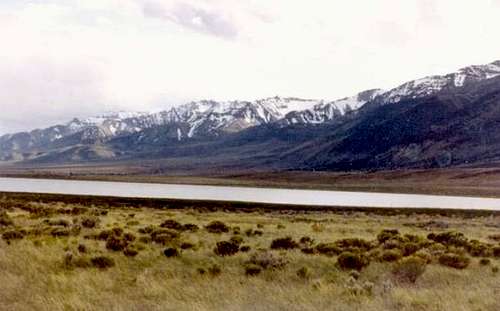 Steens Mountain from the east...
