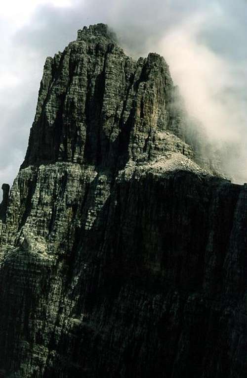 Brenta Alta - west wall from...
