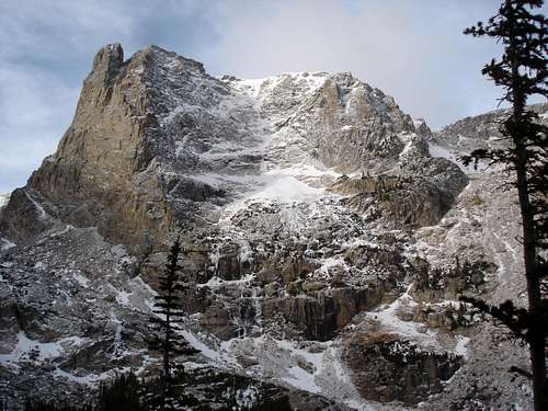 Notchtop Mountain's East Face