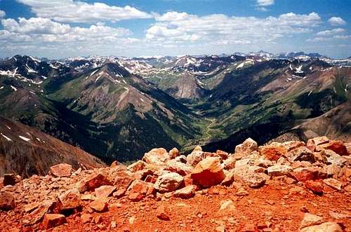 July 14, 1998
 Handies Peak...