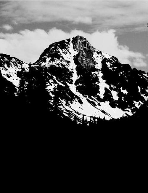 Whitetail Peak from the West...