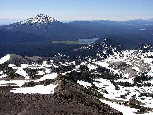 Mt. Bachelor seen from the...