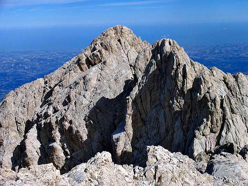 Corno Grande Eastern and Central summits