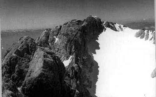 Calderone Glacier in 1958