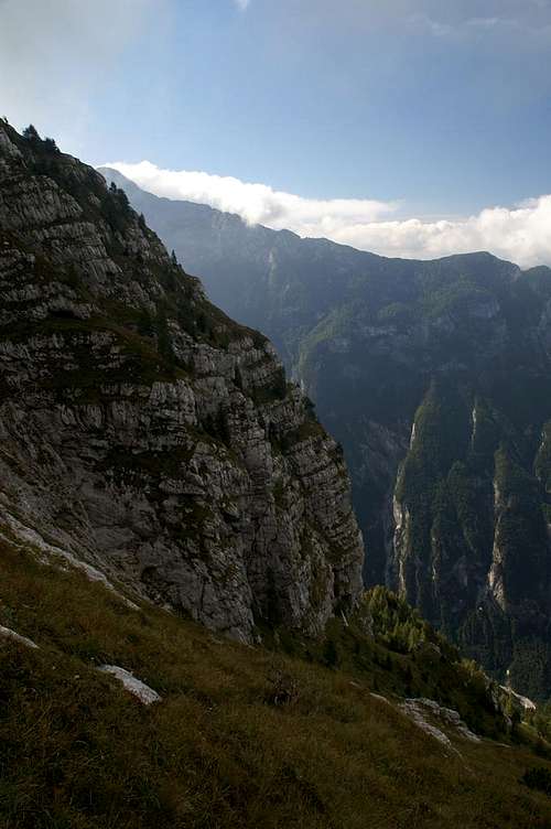 Monte Cimone alternate normal route
