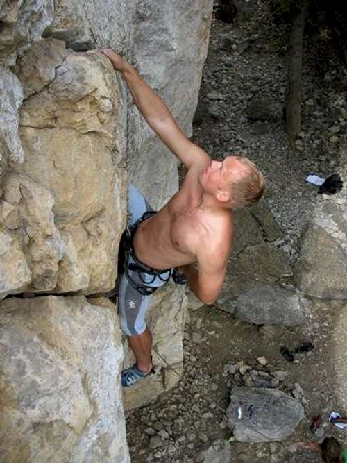 Crimea, Ukraine sport climbing