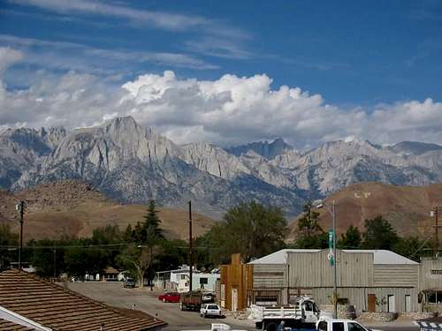 Mt. Whitney from the balcony...