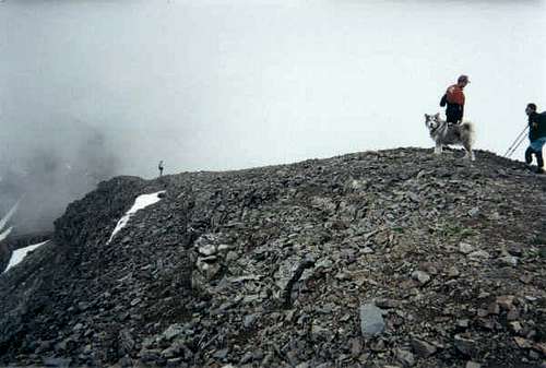 eastern summit ridge