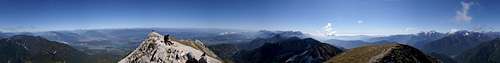 360° summit panorama Kepa / Mittagskogel