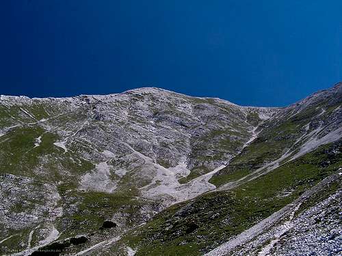 South slopes of Hoher Gleiersch