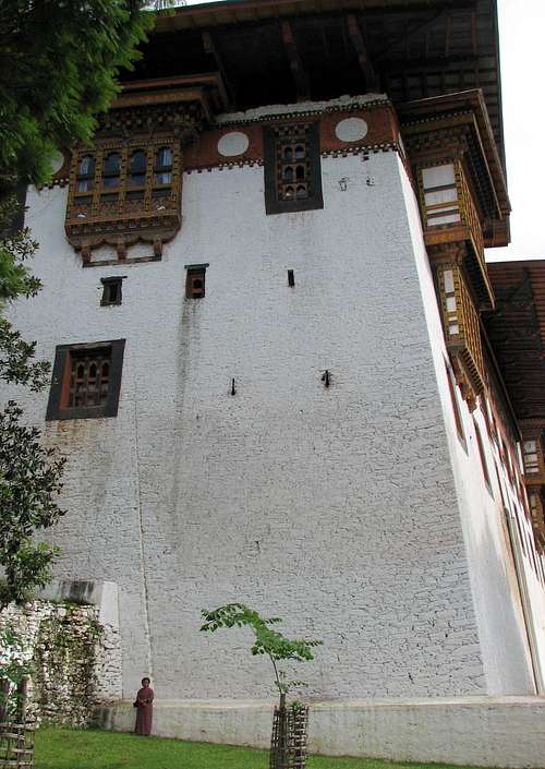 Punakha Dzong Building
