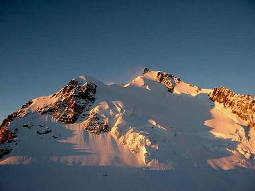 Mont Maudit seen from the...