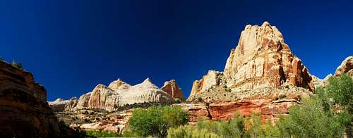 Capitol Dome and Navajo Sandstone