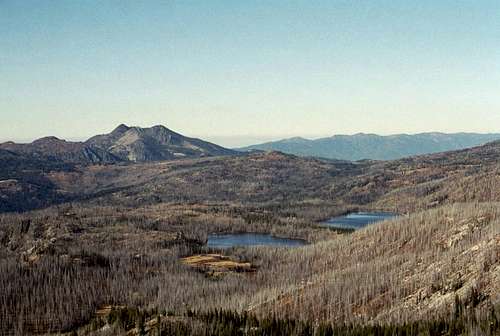 Patrick Butte and Hazard Lakes